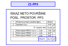 Z1/PP3 POSLOVNI PROSTOR UNUTAR NOVOG STAMBENOG KOMPLEKSA - ODLIČNO!, Pula, Commercial property