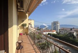 Kantrida, etaža s garažom, pogled na more, Rijeka, Διαμέρισμα
