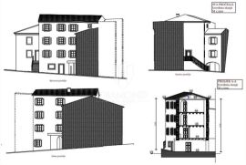 Istra, Oprtalj, autohtona kuća s 3 jedinice i poslovnim prostorom, Oprtalj, Maison