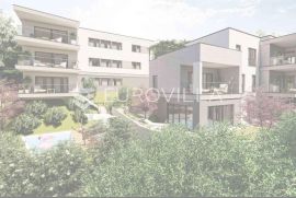 Opatija, Pobri, građevinsko zemljište površine 1365m2 s idejnim projektom, Opatija - Okolica, Tierra