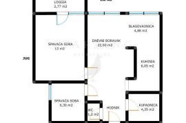 STAN, PRODAJA, ZAGREB, SREDNJACI, 62 m2, 3-soban, Trešnjevka - Jug, Apartamento