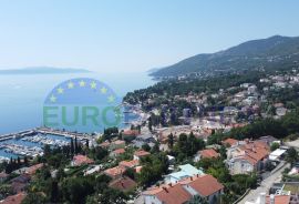 Trosoban stan s panoramskim pogledom na more ,50m od plaže, Opatija okolica, Opatija, Stan