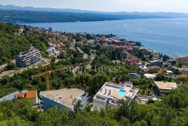 OPATIJA, luksuzan stan 2S+DB s pogledom na more u novogradnji s bazenom (P2), Opatija, Appartamento