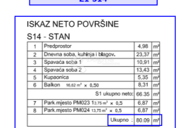 Z1/S14, NOVO IDEALNO ZA OBITELJI, Pula, Wohnung