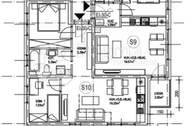 Trosobni stan u Hrašću, Novi Zagreb - Zapad, Appartement