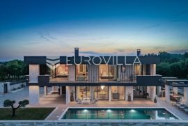 Istra, Krnice, impresivna dizajnerska vila s pogledom na more, Marčana, Haus