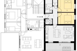 Novogradnja 200m od mora, Novalja S1, Novalja, Wohnung