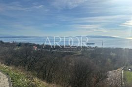PULAC, panoramsko zemljište sa građevinskom dozvolom, Rijeka, Tierra