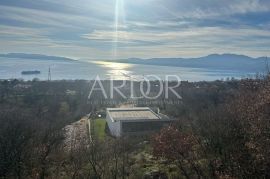 PULAC, panoramsko zemljište sa građevinskom dozvolom, Rijeka, Arazi