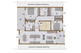 Pula, stan S4, novogradnja!, Pula, شقة