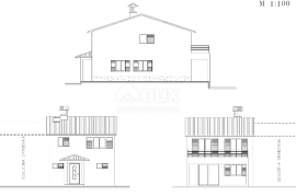 ISTRA, LABIN - Kamena kuća s idejnim projektom obnove, Labin, Haus