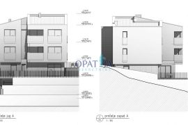 Matulji: blizina samog centra - građevinsko zemljište 1233 m2, Matulji, Terreno