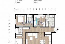 Opatija - novogradnja 138.83 m2, Opatija, Appartamento