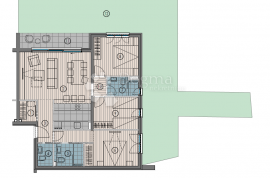 NOVOGRADNJA - TROSOBAN STAN U MARINI C2/S2, Marina, Wohnung