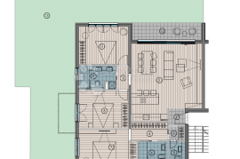 NOVOGRADNJA - TROSOBNI STAN U MARINI C1/S1, Marina, Wohnung