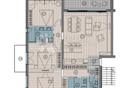 NOVOGRADNJA - TROSOBNI STAN U MARINI C1 S3, Marina, Wohnung