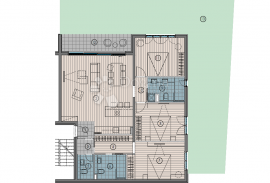 NOVOGRADNJA - TROSOBNI STAN U MARINI C1 S2, Marina, Wohnung