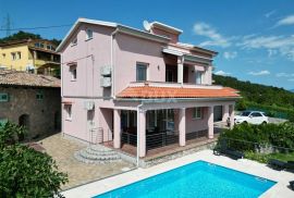 OPATIJA, IČIĆI, POLJANE- villa 500m2 s pogledom na more i bazenom + okoliš  1600m2, Opatija - Okolica, بيت