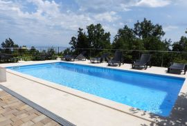 OPATIJA, IČIĆI, POLJANE- villa 500m2 s pogledom na more i bazenom + okoliš  1600m2, Opatija - Okolica, House