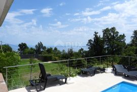 OPATIJA, IČIĆI, POLJANE- villa 500m2 s pogledom na more i bazenom + okoliš  1600m2, Opatija - Okolica, House