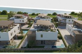 NOVOGRADNJA! Luksuzni stan 3S+DB s krovnom terasom i pogledom na more, Novigrad, Istra, Novigrad, Apartamento