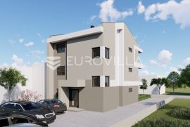 Istra, Valbandon - trosobni stan u prizemlju u NOVOGRADNJI na 600 m od mora NKP 80.70 m2, Fažana, Apartamento