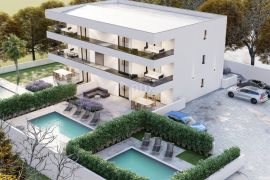 OTOK KRK, MALINSKA - Novogradnja, apartman dvosobni s dnevnim boravkom, Malinska-Dubašnica, Διαμέρισμα