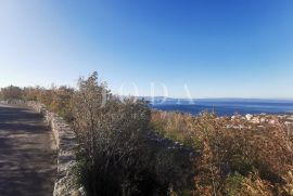 Klenovica građevinski teren sa panoramskim pogledom, Novi Vinodolski, أرض