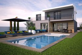Orbanići - dizajnerska villa sa bazenom na odličnoj lokaciji!, Marčana, House