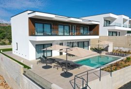 OTOK PAG, JAKIŠNICA - izuzetna moderna villa s bazenom na odličnoj lokaciji, Novalja, Famiglia