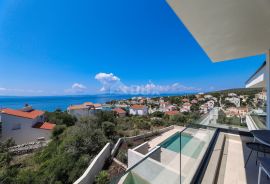 OTOK PAG, JAKIŠNICA - vrhunska moderna duplex vila s bazenom, Novalja, Σπίτι