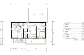 OTOK KRK, MALINSKA (okolica) - Moderna mediteranska vila s bazenom, Malinska-Dubašnica, Maison