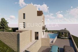 Okolica Trogira, Sevid - vila s bazenom blizu mora, Marina, Kuća