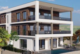 OTOK KRK, VRBNIK - Luksuzni apartman s bazenom, Vrbnik, Διαμέρισμα