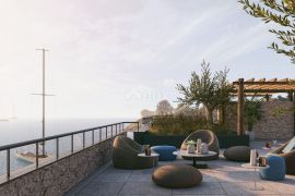 OTOK KRK - Luksuzni apartman s bazenom prvi red do mora, Punat, Apartamento