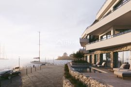 OTOK KRK - Luksuzni apartman s bazenom prvi red do mora, Punat, Διαμέρισμα