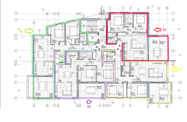 Vodice -** NOVOGRADNJA** Stan 120,89m2, tri spavaće sobe, pogled na more, Vodice, شقة