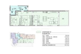 OPATIJA, stan 2S+DB s vrtom i pogledom na more u luksuznoj novogradnji s garažom (A2), Opatija, Wohnung