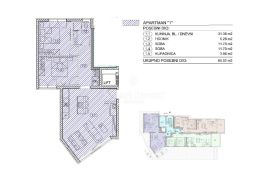 OPATIJA, stan 2S+DB s vrtom, u luksuznoj novogradnji s garažom (A1), Opatija, Kвартира