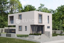 Istra, Labin - stan B u kvalitetnoj duplex kući novogradnje s vrtom, NKP 136.50 m2, Labin, Haus
