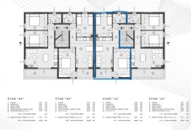 Stan Prodaja modernih stanova u novom stambenom projektu, Štinjan, Pula, Stan