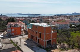 VODICE, novo, moderna kuća, krovna terasa, pogled na more, S2, Vodice, Casa