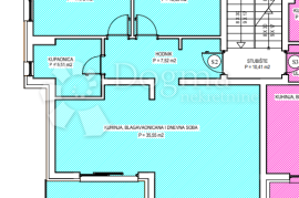 PETRČANE - STAN S2, PRVI KAT, ZGRADA 2 S POGLEDOM NA MORE, Zadar - Okolica, Apartamento