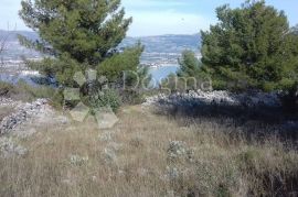 GRAĐEVNO ZEMLJIŠTE S POGLEDOM NA MORE, Trogir, Land