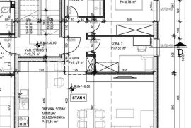 Kaštela, Lukši  dvosoban  useljiv stan 59,5 m2 prizemlje s vrtom, Kaštela, Flat