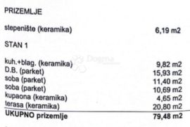 APARTMAN U NOVOGRADNI - PRIZEMLJE S OKUĆNICOM -  ČIŽIĆI, Dobrinj, Flat