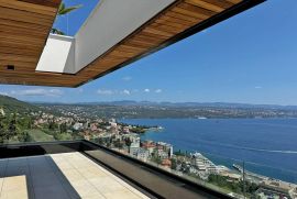 OPATIJA, penthouse s pogledom na more i krovnom terasom s bazenom (S3), Opatija, Daire