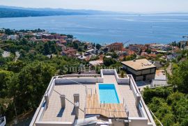 OPATIJA, stan 2S+DB s pogledom na more u novogradnji s bazenom (S2), Opatija, Διαμέρισμα