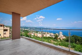 OPATIJA, stan 3S+DB s pogledom na more u novogradnji s bazenom, Opatija, Apartamento