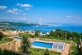 OPATIJA, stan 3S+DB s pogledom na more u novogradnji s bazenom, Opatija, شقة